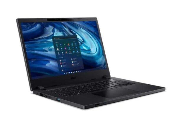Notebook|ACER|TravelMate|TMP214-54-505A|CPU  Core i5|i5-1235U|1300 MHz|14"|1920x1080|RAM 16GB|DDR4|SSD 512GB|Intel Iris Xe Graphics|Integrated|ENG|Card Reader microSD|Smart Card Reader|Windows 11 Pro|Black|1.57 kg|NX.VVGEL.009 - Image 3