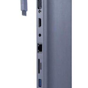 I/O ADAPTER USB-C TO HDMI/USB3/11IN1 A-CM-COMBO11-01 GEMBIRD