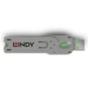USB PORT BLOCKER KEY/GREEN 40621 LINDY - Image 2