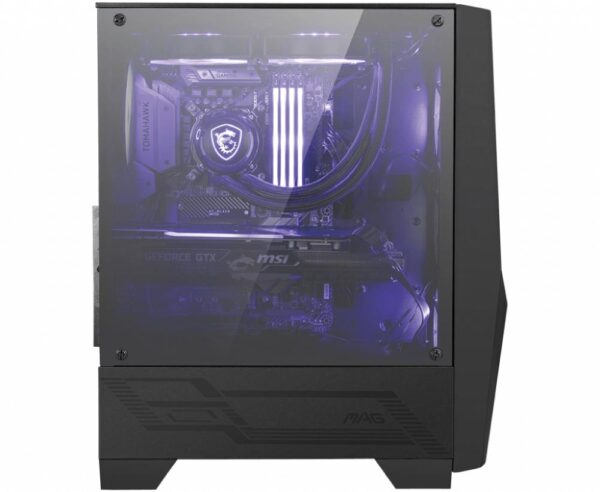 Case|MSI|MAG FORGE 100M|MidiTower|Not included|ATX|MicroATX|MiniITX|Colour Black|MAGFORGE100M - Image 2
