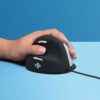 MOUSE USB OPTICAL BREAK/L. BLACK RGOHELELA R-GO TOOLS - Image 2