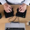 KEYBOARD SPLIT BREAK V2 ENG/BLACK RGOSP-UKWIBL R-GO TOOLS - Image 3