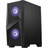 Case|MSI|MAG FORGE 100M|MidiTower|Not included|ATX|MicroATX|MiniITX|Colour Black|MAGFORGE100M - Image 3