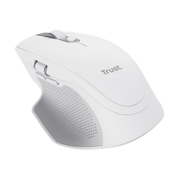 MOUSE USB OPTICAL WRL OZAA+/MULTI-CONNECT WHT 24935 TRUST - Image 2