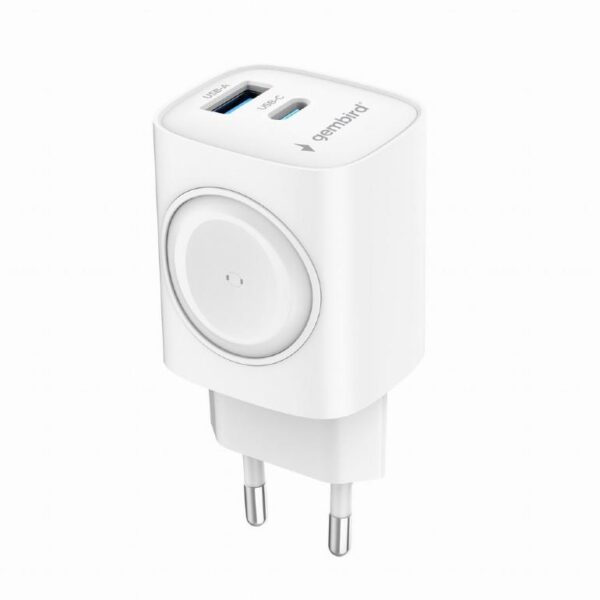 CHARGER USB 2IN1 20W 2PORT/TA-UC-PDQCW20-01-W GEMBIRD - Image 3