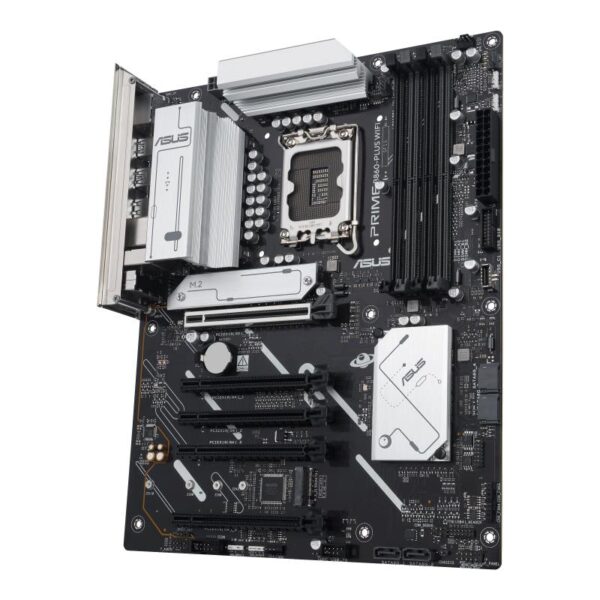 Mainboard|ASUS|Intel B860 Express|LGA1851|Micro-ATX|Memory DDR5|Memory slots 4|4xPCI-Express 4.0 16x|1xPCI-Express 5.0 16x|2xM.2|1xHDMI|1xDisplayPort|1xAudio-In|1xAudio-Out|1xMicrophone|4xUSB 2.0|3xUSB 3.2|1xUSB-C|PRIMEB860-PLUSWIFI - Image 3