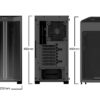 Case|BE QUIET|Pure Base 500 FX|MidiTower|Not included|ATX|MicroATX|MiniITX|Colour Black|BGW43 - Image 2