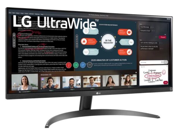 LCD Monitor|LG|29WP500-B|29"|21 : 9|Panel IPS|2560x1080|21:9|Matte|Tilt|29WP500-B - Image 2