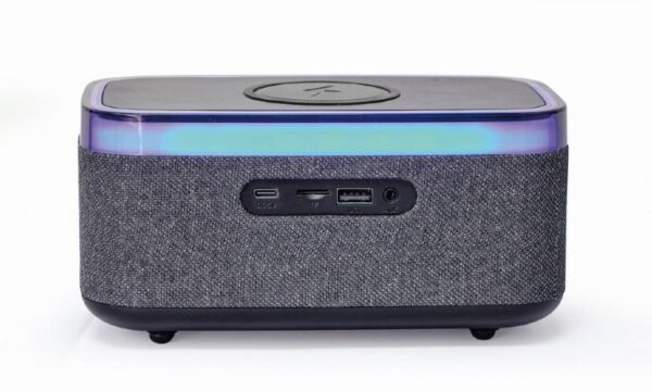 MOBILE CHARGER WRL&ALARM CLOCK/DAC-SPKBT-QC15-BK GEMBIRD - Image 4