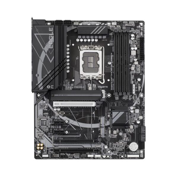 Mainboard|GIGABYTE|Intel Z790|LGA1700|ATX|Memory DDR5|Memory slots 4|3xPCI-Express 3.0 1x|1xPCI-Express 4.0 4x	|1xPCI-Express 5.0 16x|3xM.2|1xHDMI|1xDisplayPort|6xUSB 2.0|6xUSB 3.2|1xUSB-C|1xPS/2|1xOptical S/PDIF|1xRJ45|3xAudio port|Z790EAGLE1.0 - Image 2