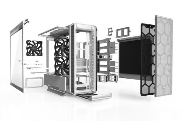 Case|BE QUIET|Silent Base 802 Window White|MidiTower|Not included|ATX|EATX|MicroATX|MiniITX|Colour White|BGW40 - Image 5