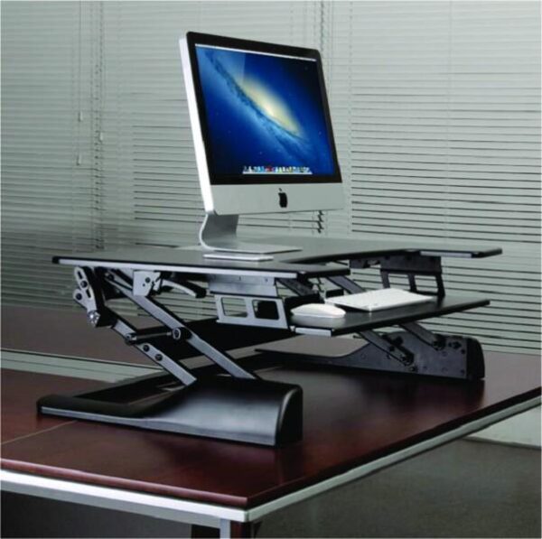PC ACC SIT-STAND WORKSTATION/NS-WS100BLACK NEOMOUNTS - Image 2
