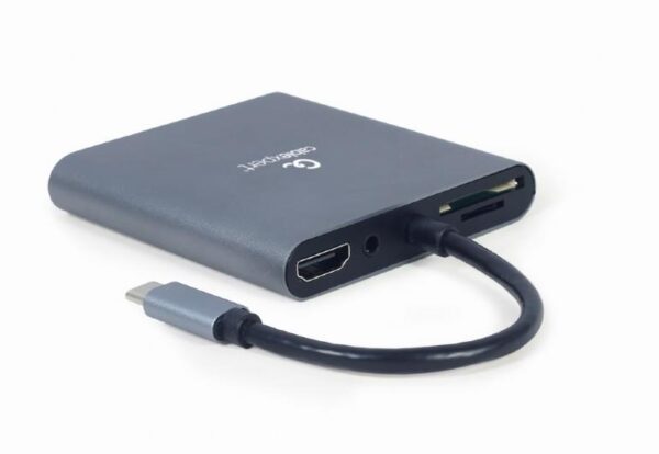 I/O ADAPTER USB-C TO HDMI/USB3/6IN1 A-CM-COMBO6-01 GEMBIRD - Image 2