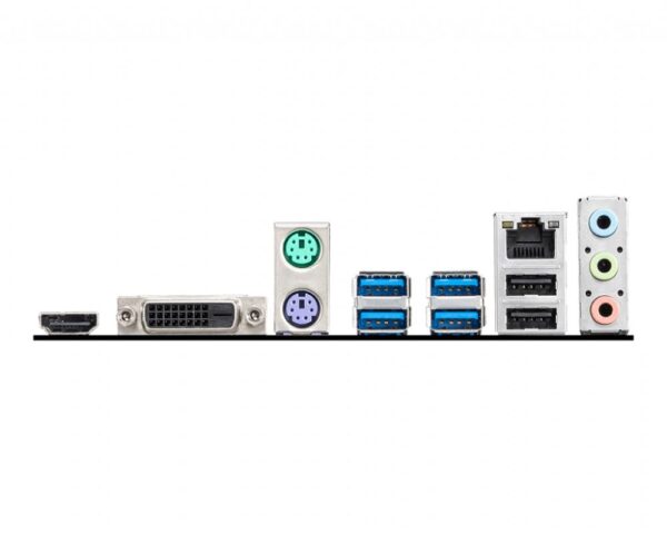 Mainboard|MSI|AMD A520|SAM4|MicroATX|1xPCI-Express 3.0 1x|1xPCI-Express 3.0 16x|1xM.2|Memory DDR4|Memory slots 2|1xDVI|1xHDMI|2xAudio-Out|2xUSB 2.0|4xUSB 3.2|1xRJ45|A520M-APRO - Image 3