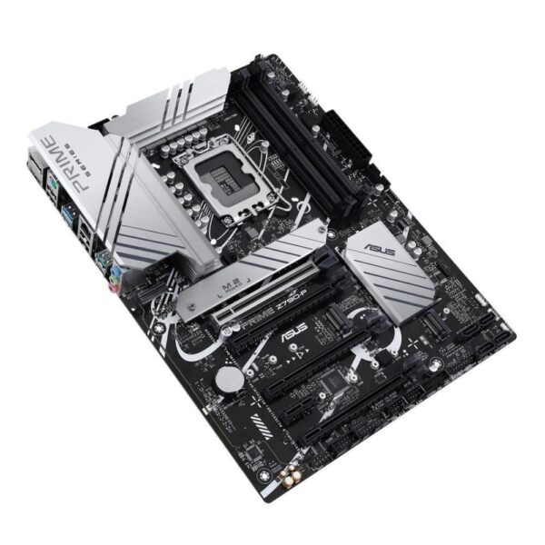 Mainboard|ASUS|Intel Z790|LGA1700|ATX|Memory DDR5|Memory slots 4|1xPCI-Express 3.0 1x|3xPCI-Express 4.0 16x|1xPCI-Express 5.0 16x|3xM.2|1xHDMI|1xDisplayPort|4xUSB 2.0|3xUSB 3.2|1xUSB-C|1xPS/2|1xRJ45|3xAudio port|PRIMEZ790-P - Image 3