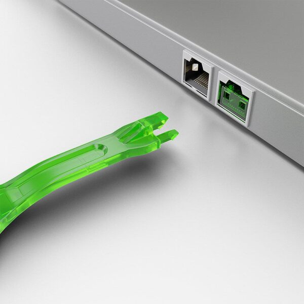 NET ACC RJ45 PORT BLOCKER KEY/GREEN 40631 LINDY - Image 3