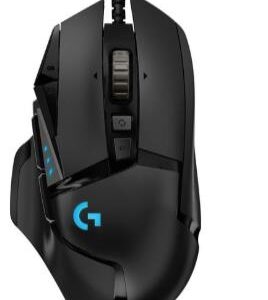 MOUSE USB OPTICAL G502 HERO/BLACK 910-005471 LOGITECH