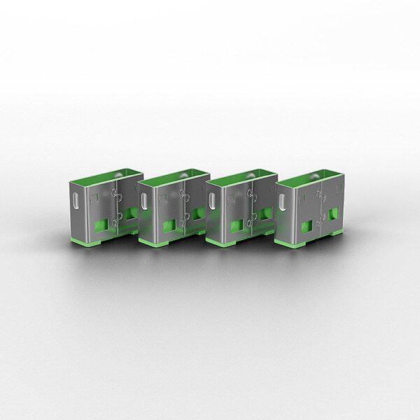 USB PORT BLOCKER 4PACK/GREEN 40451 LINDY - Image 2