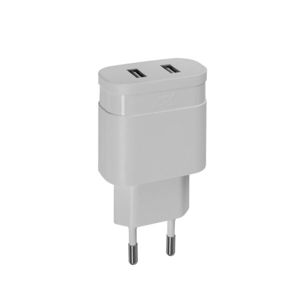 MOBILE CHARGER WALL 2.4A/WHITE PS4122 W00 RIVACASE