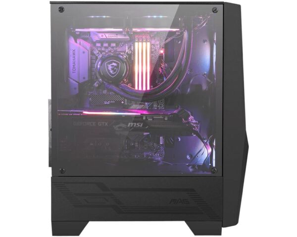 Case|MSI|MAG Forge 100R|MidiTower|Not included|ATX|MicroATX|MiniITX|Colour Black|MAGFORGE100R - Image 2