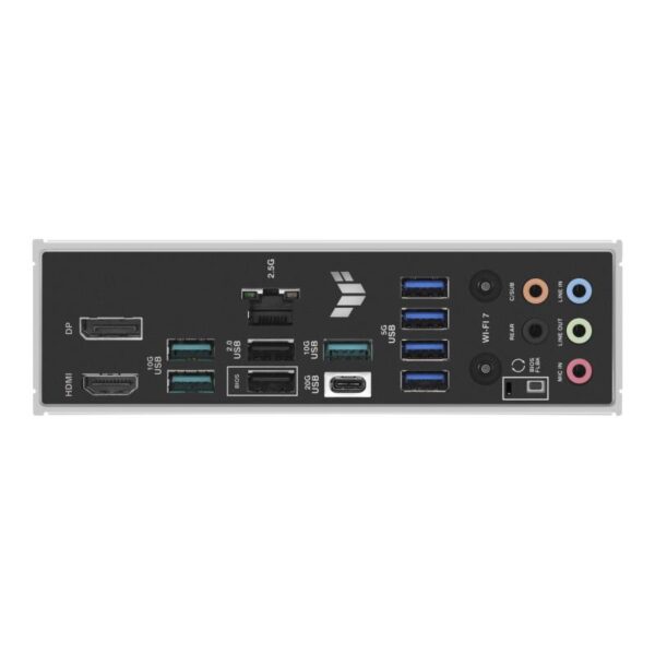Mainboard|ASUS|AMD B850|SAM5|ATX|Memory DDR5|Memory slots 4|2xPCI-Express 4.0 1x|1xPCI-Express 4.0 16x|1xPCI-Express 5.0 16x|3xM.2|1xHDMI|1xDisplayPort|2xUSB 2.0|4xUSB 3.1|3xUSB 3.2|1xUSB-C|1xRJ45|5xAudio port|TUFGAMINGB850-PLUSWIFI - Image 4