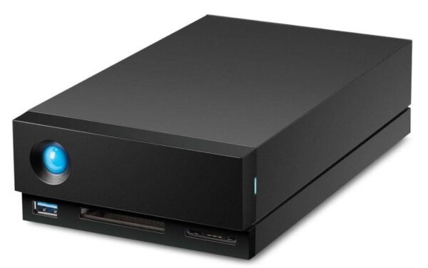 External HDD|LACIE|8TB|SATA|USB-C|USB 3.2|USB 3.1|Drives 1|Rotation speed 7200 rpm|Black|STHS8000800 - Image 3