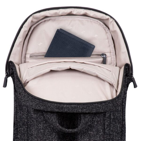 NB BACKPACK ANVIK 13.3"/7923 BLACK RIVACASE - Image 4