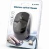 MOUSE USB OPTICAL WRL/BLACK MUSW-4B-05 GEMBIRD - Image 4
