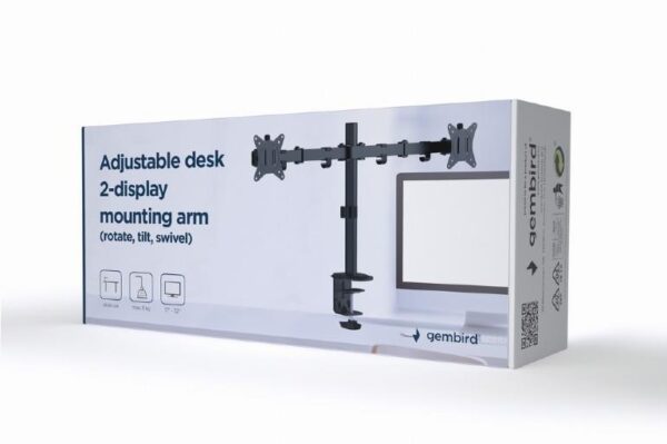 DISPLAY ACC MOUNTING ARM/17-32" MA-D2-01 GEMBIRD - Image 3