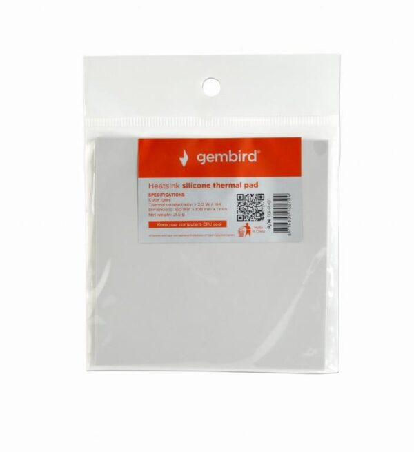 THERMAL PAD /HEATSINK SILICONE/TG-P-01 GEMBIRD - Image 2