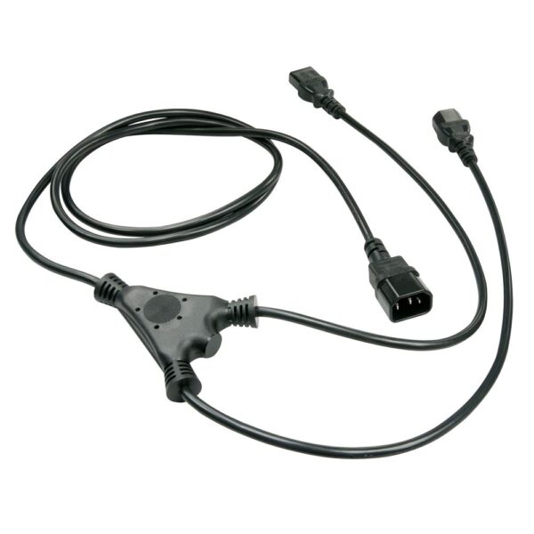 CABLE POWER C14 TO 2X C13/2M 30039 LINDY - Image 2