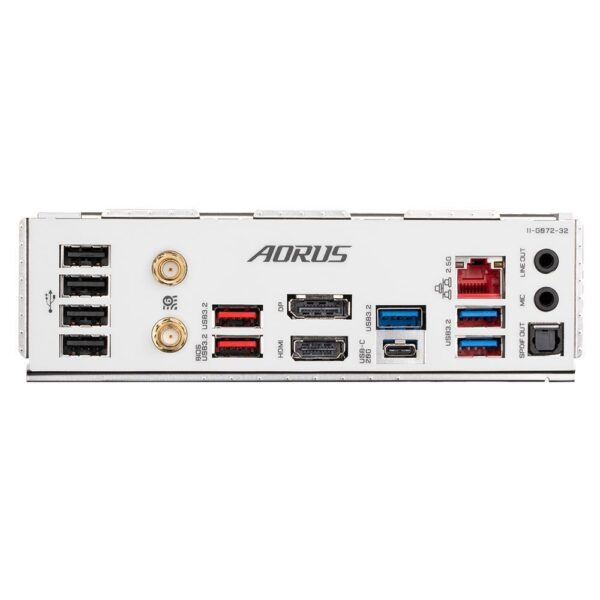 Mainboard|GIGABYTE|Intel Z790|LGA1700|ATX|Memory DDR5|Memory slots 4|1xPCI-Express 3.0 16x|1xPCI-Express 4.0 16x|1xPCI-Express 5.0 16x|4xM.2|1xHDMI|1xDisplayPort|4xUSB 2.0|5xUSB 3.2|1xUSB-C|1xOptical S/PDIF|1xRJ45|2xAudio port|Z790AORUSELITEAX-W1.1 - Image 5