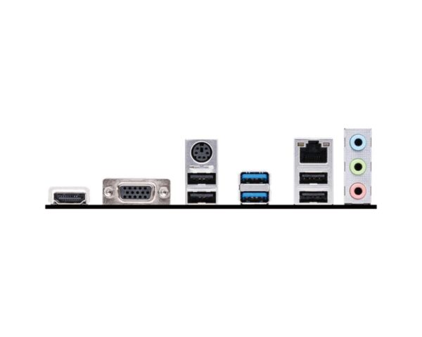 Mainboard|MSI|Intel H610|LGA1700|Micro-ATX|Memory DDR5|Memory slots 2|1xPCI-Express 1x|1xPCI-Express 16x|1xM.2|1x15pin D-sub|1xHDMI|4xUSB 2.0|2xUSB 3.2|1xPS/2|1xRJ45|3xAudio port|PROH610M-E - Image 5