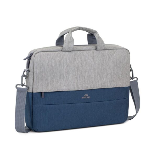 NB CASE ANTI-THEFT 15.6"/7532 GREY/DARK BLUE RIVACASE - Image 2
