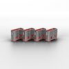 USB PORT BLOCKER 10PACK/PINK 40460 LINDY - Image 2