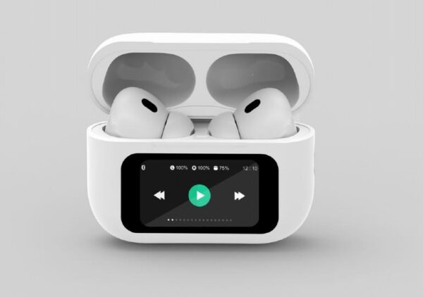 HEADSET BLUETOOTH/WHITE TWS-LCD-ANC-01-W GEMBIRD - Image 3