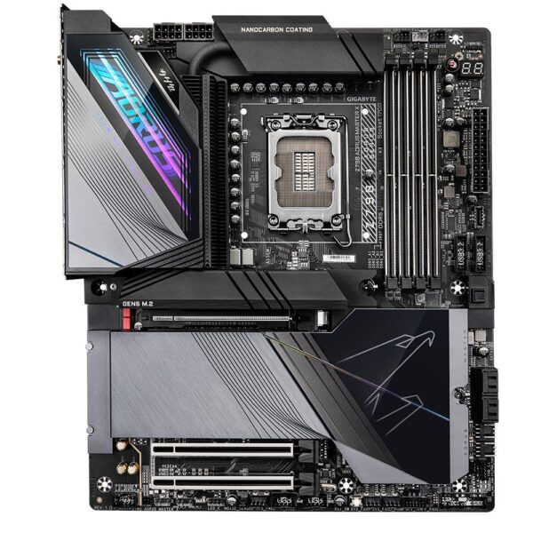 Mainboard|GIGABYTE|Intel Z790|LGA1700|EATX|Memory DDR5|Memory slots 4|1xPCI-Express 3.0 16x|1xPCI-Express 4.0 16x|1xPCI-Express 5.0 16x|5xM.2|1xDisplayPort|11xUSB 3.2|3xUSB-C|1xOptical S/PDIF|1xRJ45|2xAudio port|Z790AORUSMASTERX1.0 - Image 7