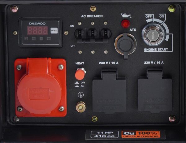 DIESEL GENERATOR 5.0KW 380V/DDAE 6000XE-3 DAEWOO - Image 5
