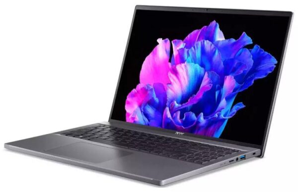 Notebook|ACER|Swift|SFG16-71-5363|CPU  Core i5|i5-1335U|1300 MHz|16"|3200x2000|RAM 16GB|DDR5|SSD 512GB|Intel Iris Xe Graphics|Integrated|ENG|Card Reader microSD|Windows 11 Home|Steel Grey|1.6 kg|NX.KFSEL.001 - Image 3