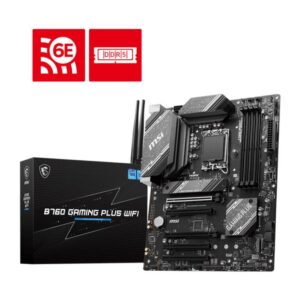 Mainboard|MSI|Intel B760 Express|LGA1700|ATX|Memory DDR5|Memory slots 4|5xPCI-Express 16x|2xM.2|1xHDMI|1xDisplayPort|2xUSB 2.0|2xUSB 3.2|1xUSB-C|1xPS/2|1xOptical S/PDIF|1xRJ45|5xAudio port|B760GAMINGPLUSWIFI
