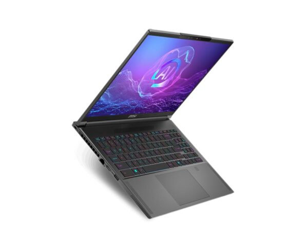 Notebook|MSI|Creator|A16 AI+ A3XVGG|CPU  Ryzen AI 9|2000 MHz|16"|2560x1600|RAM 32GB|LPDDR5x|7500 MHz|SSD 2TB|NVIDIA GeForce RTX 4070|8GB|ENG|Windows 11 Pro|Grey|2.1 kg|CREA16AI+A3XVGG-231NL - Image 4