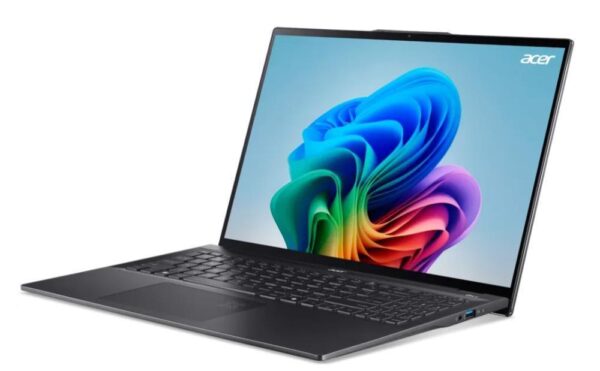 Notebook|ACER|Swift 16 AI OLED|SF16-51-57ZC|CPU  Core Ultra|u5-226V|2100 MHz|16"|2880x1800|RAM 16GB|LPDDR5x|SSD 512GB|Intel Arc 130V|Integrated|ENG/RUS|Windows 11 Home|Black|1.46 kg|NX.J3ZEL.002 - Image 4