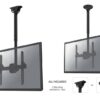 TV SET ACC CEILING MOUNT/32-60" NM-C440BLACK NEOMOUNTS - Image 2