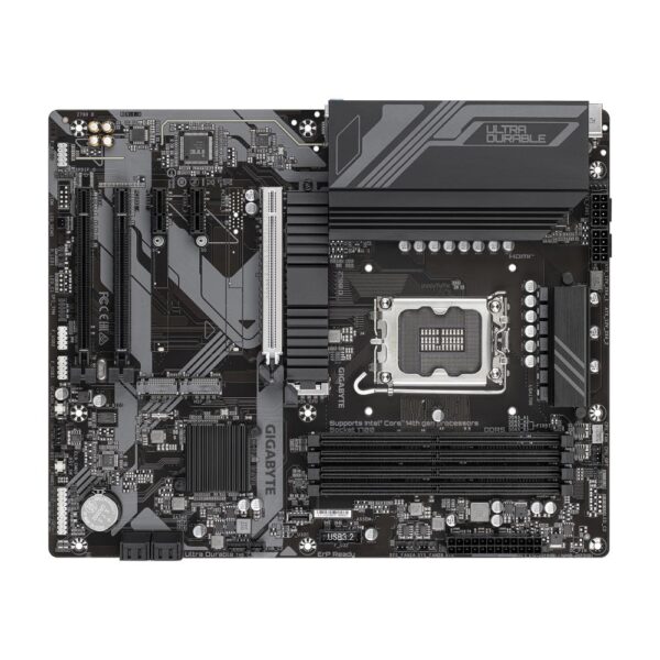 Mainboard|GIGABYTE|Intel Z790|LGA1700|ATX|Memory DDR5|Memory slots 4|2xPCI-Express 3.0 1x|1xPCI-Express 3.0 16x|1xPCI-Express 4.0 4x	|1xPCI-Express 5.0 16x|3xM.2|1xHDMI|1xDisplayPort|2xUSB 2.0|5xUSB 3.2|1xUSB-C|1xPS/2|1xRJ45|3xAudio port|Z790D - Image 4