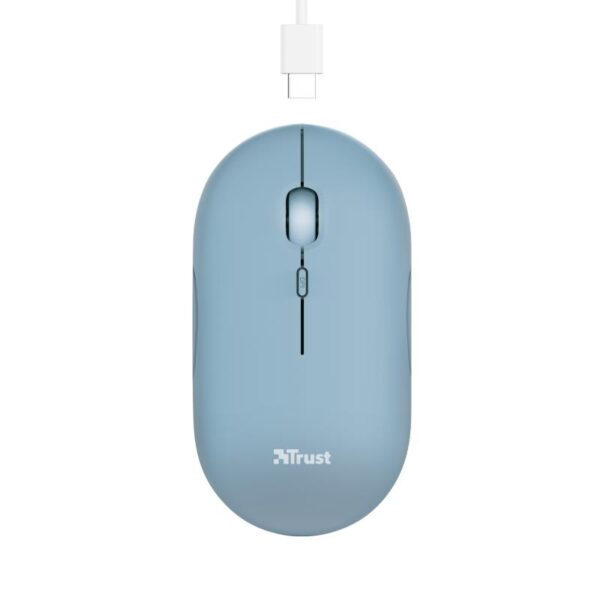 MOUSE USB OPTICAL WRL/PUCK RECHARGEABLE 24126 TRUST - Image 2