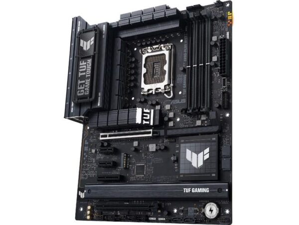 Mainboard|ASUS|Intel Z890|LGA1851|ATX|Memory DDR5|Memory slots 4|2xPCI-Express 4.0 1x|1xPCI-Express 4.0 4x	|1xPCI-Express 4.0 16x|1xPCI-Express 5.0 16x|4xM.2|1xHDMI|1xDisplayPort|3xUSB 3.0|3xUSB 3.1|1xUSB-C|1xUSB-C w/Thunderbolt|1xOptical S/PDIF|1xRJ45|5xAudio port|TUFGAMINGZ890-PLUSWIFI - Image 4