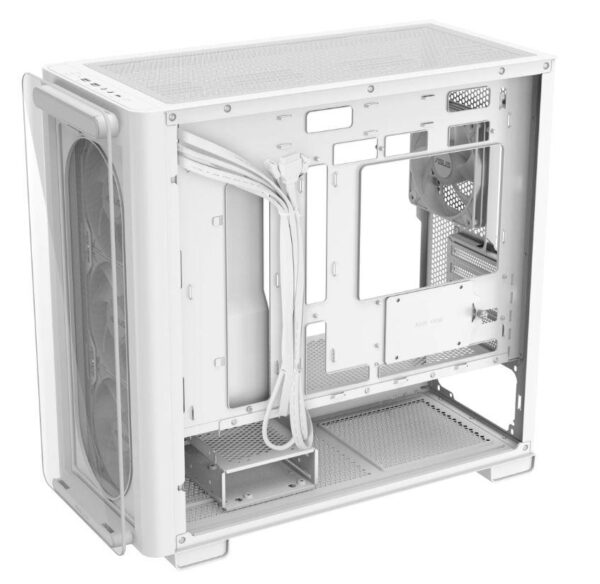 Case|ASUS|A23 PLUS|MidiTower|Case product features Transparent panel|MicroATX|MiniITX|Colour White|A23PLUSTG/ARGBWHITE - Image 6