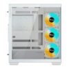 Case|GIGABYTE|MidiTower|Case product features Transparent panel|ATX|MicroATX|MiniITX|Colour White|GB-C500PIST - Image 3