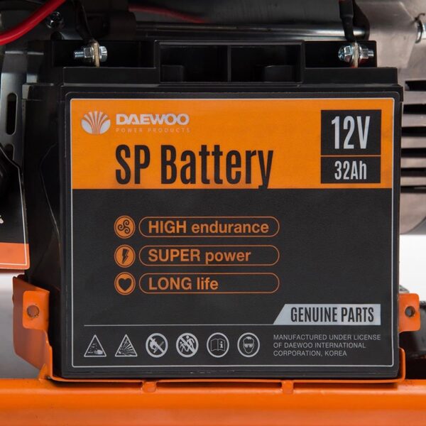 PETROL GENERATOR 6.5KW 380V/GDA 7500E-3 DAEWOO - Image 3