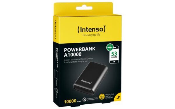 POWER BANK USB 10000MAH/ANTHRACITE A10000 INTENSO - Image 3